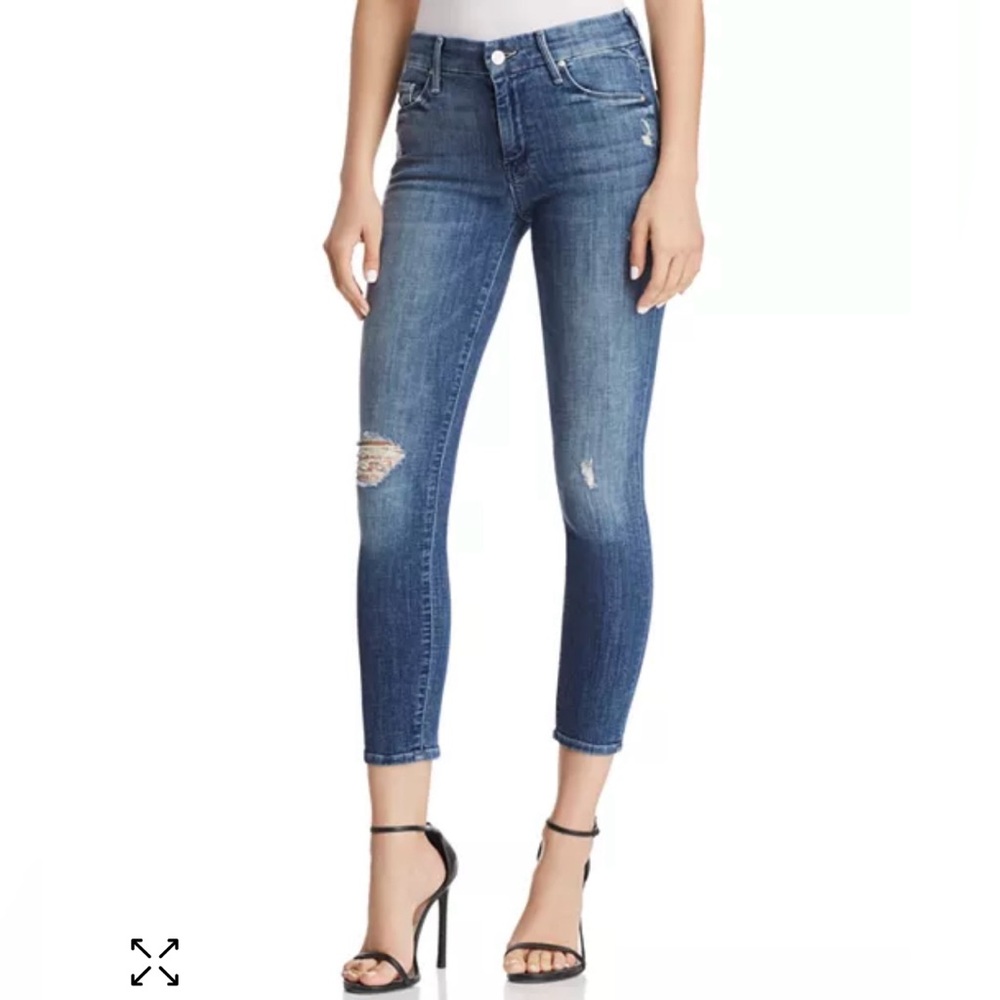 Mother Denim Women's The Looker Crop Jeans